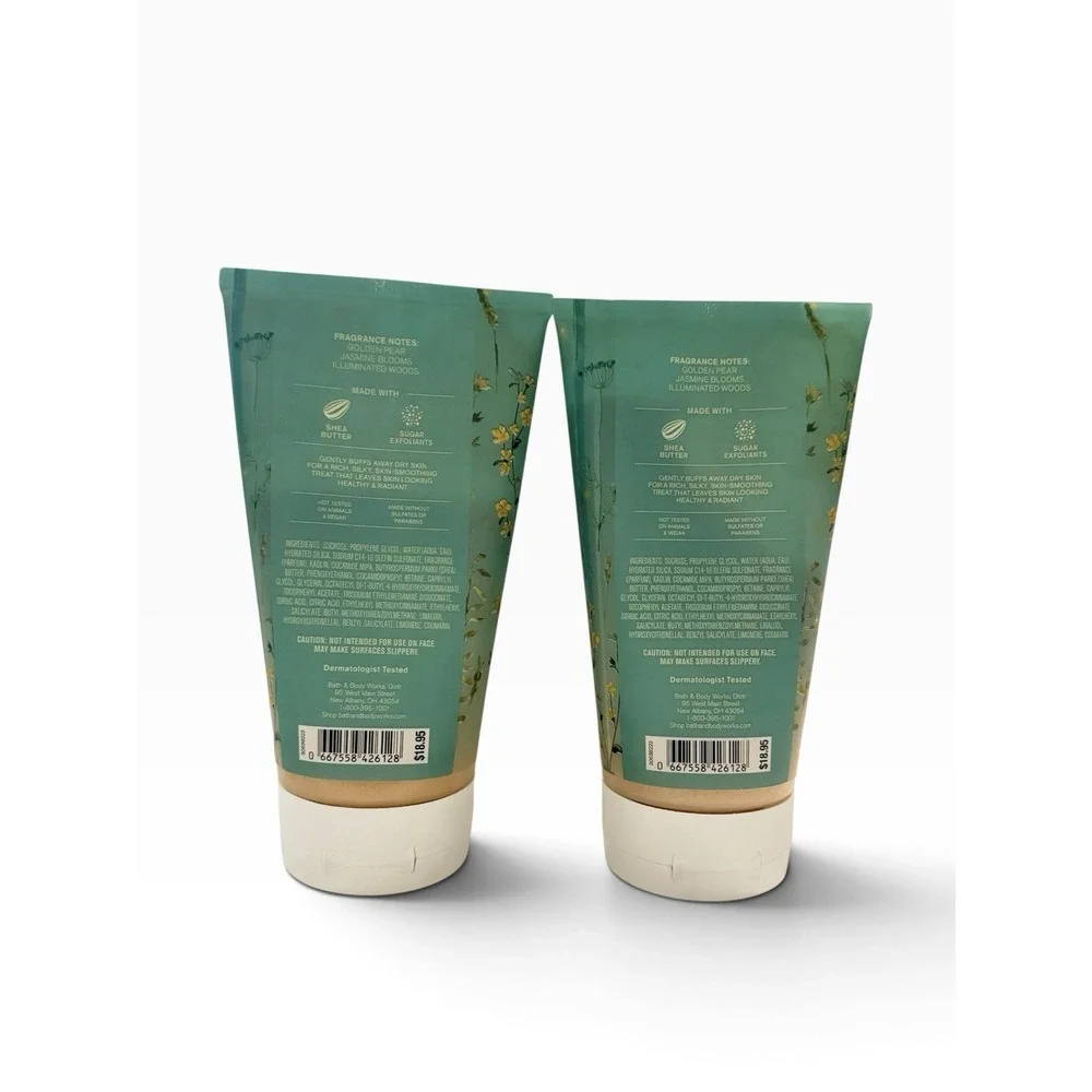 Bath & Body Works Chasing Fireflies Creamy Body Scrub 8 oz Lot of 2 New Sealed
